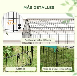Jaula para animales con toldo exterior interior