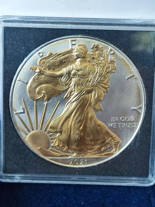 2 Onzas Plata American Silver Eagle 35 Aniversario