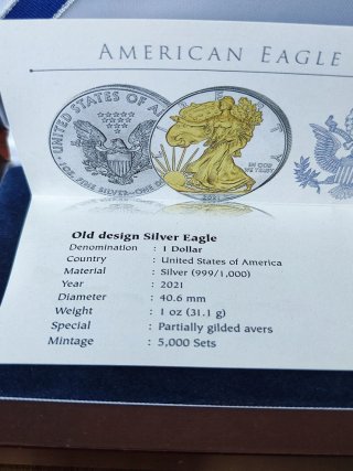 2 Onzas Plata American Silver Eagle 35 Aniversario