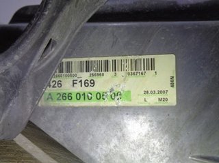 Motor 266960 mercedes-benz clase b b rectp3828640
