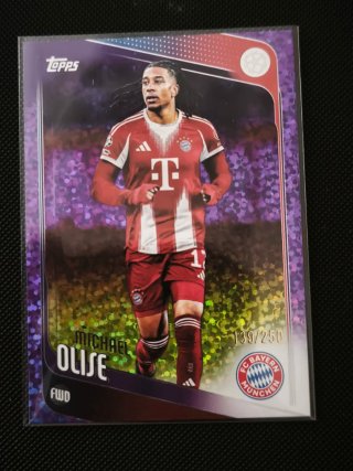 Carta Fútbol Michael Olise 139/250 Topps