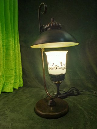 Lámpara de Mesa Vintage Rústica