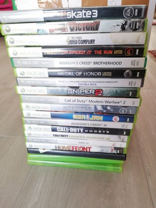 Lote 19 Jogos Xbox 360