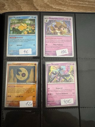 Cartas Pokémon Mega evoluciones MEG