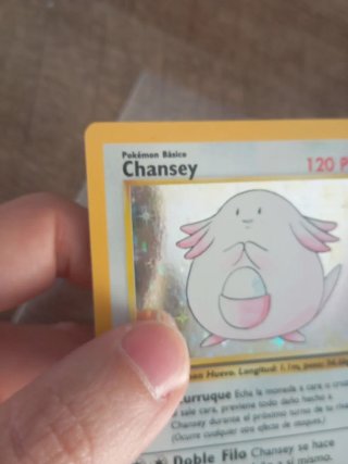 Carta Pokemon Chansey Base Set