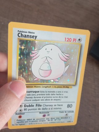 Carta Pokemon Chansey Base Set