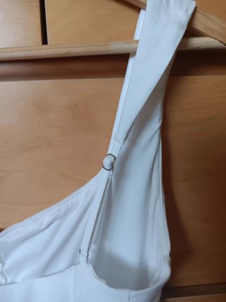 Top Corsé Blanco Bershka Talla M