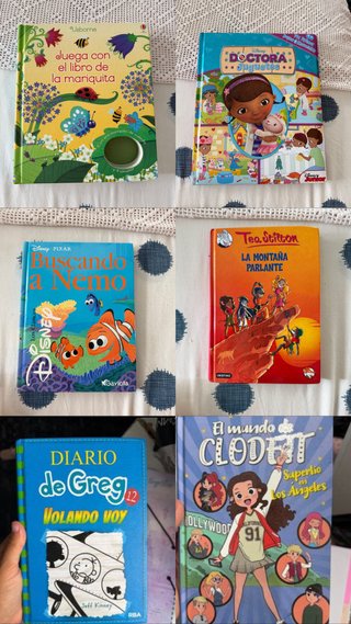 PACK DE 5 LIBROS INFANTILES