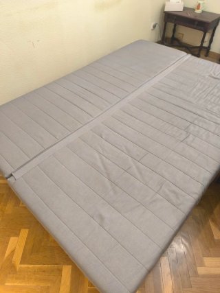Sofá cama Ikea NYHAMN 3 plazas gris/beige