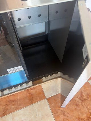 Cocina Gas Acero Inox Horno Porta Bombonas 89cm