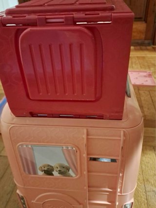 Camper Barbie rosa