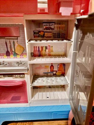 Camper Barbie rosa