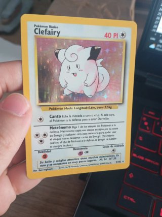 Clefairy Pokemon Carta Base Set