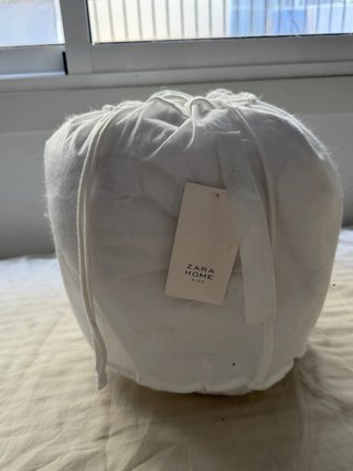 Edredón Zara Home Blanco 100x120cm