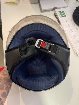 Casco Moto Honda Suomy Gris