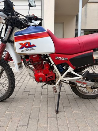Honda XL 125-200 Paris Dakar