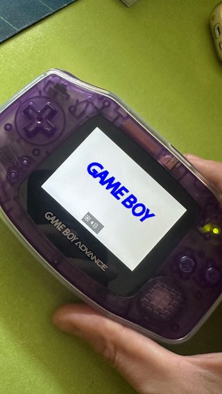 Nintendo Game Boy Advance Morado transparente