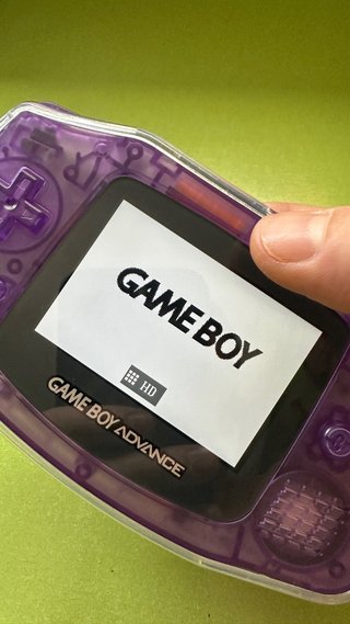 Nintendo Game Boy Advance Morado transparente