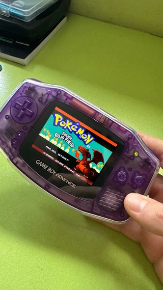Nintendo Game Boy Advance Morado transparente