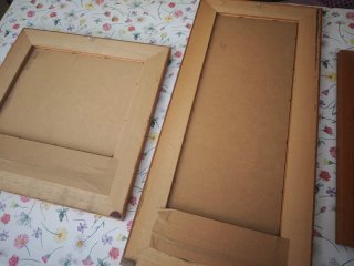 Juego de 3 cuadros decorativos