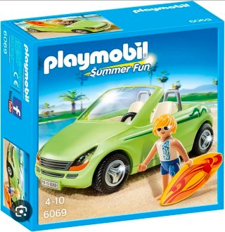Playmobil 6069 Surfista + Piscina 6673