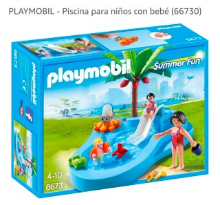 Playmobil 6069 Surfista + Piscina 6673