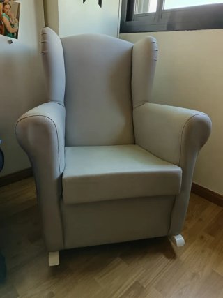 Sillón/Mecedora Lactancia Gris