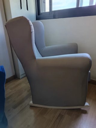 Sillón/Mecedora Lactancia Gris