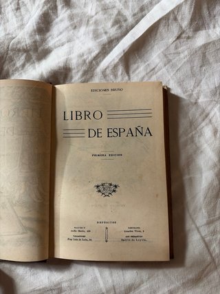 El libro de  España - 1a edición - Postguerra