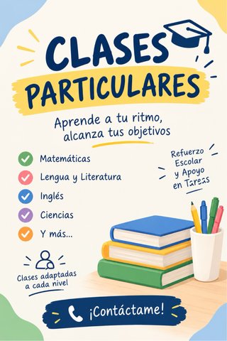 Clases particulares/apoyo
