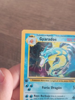 Gyarados Pokemon Carta Base Set
