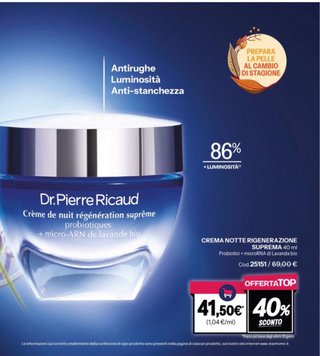 Crema Noche Dr. Pierre Ricaud Suprema 40ml