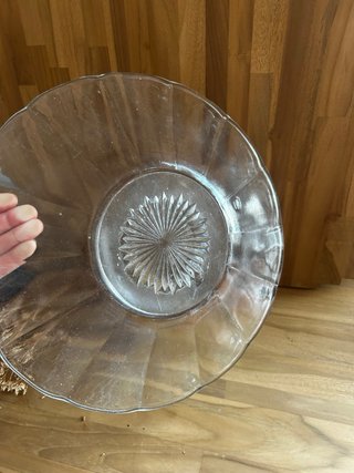 Fuente de cristal vintage