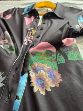 Vestido Kimono Bimba y Lola Talla M Multicolor