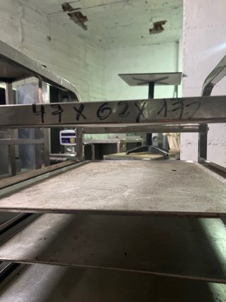 Carro de panadería de acero inoxidable (HAY 6)