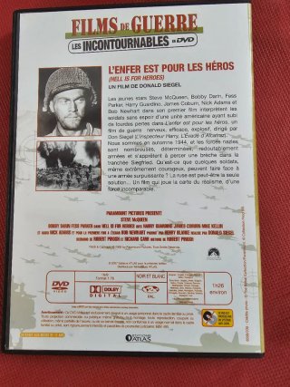DVD Película L'enfer est pour les héros