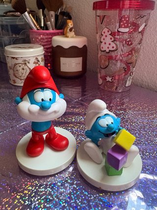 Colección completa Pitufos SBABAM 2016
