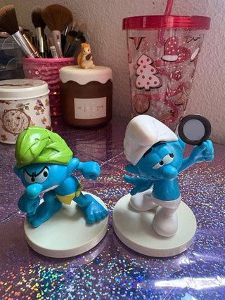 Colección completa Pitufos SBABAM 2016