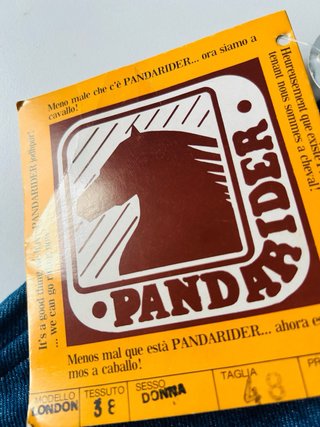 Pantaloni equitazione donna, Panda Rider-taglia 48