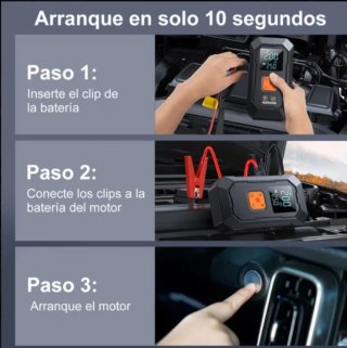 Arrancador compresor para coche