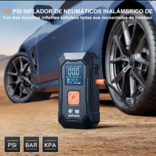 Arrancador compresor para coche