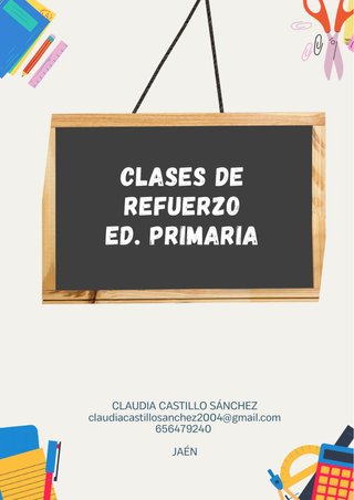 Clases particulares ed. Primaria