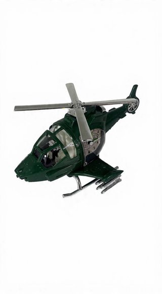 Reloj Despertador Helicóptero Vintage Super Fire