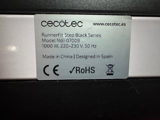 Cinta de andar Cecotec 1000W