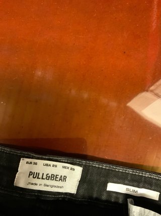 Bermudas vaqueras Pull&Bear negras rotas