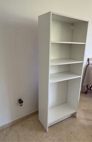 Estantería IKEA KNOXHULT Blanca 60x31x153 cm