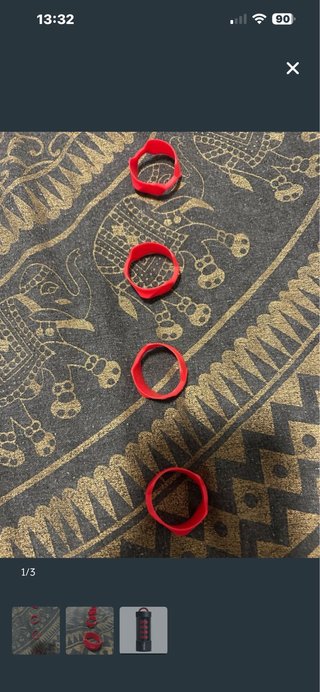 NOX CUSTOM GRIP 4 UNIDADES