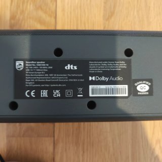 Barra de Sonido Philips Negra