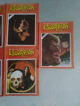 Lote, 7 comics Escorpión.