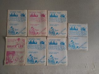 Lote, 7 comics Escorpión.